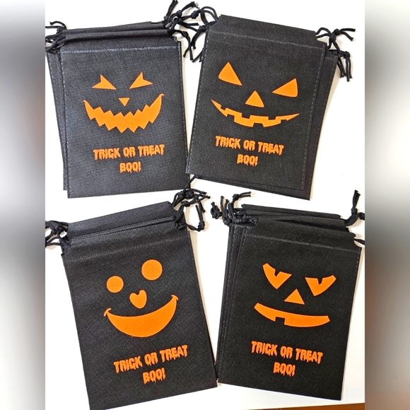 Halloween Weewooday "Trick or Treat Boo" Bags for kids - pack of 32 - Picture 4 of 7